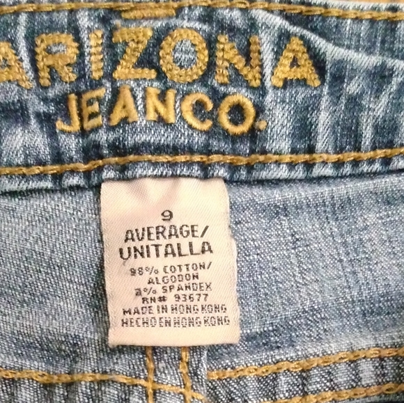 Arizona Jeans Vintage Denim Flare/Boot Cut Jeans size 9 - Picture 3 of 3